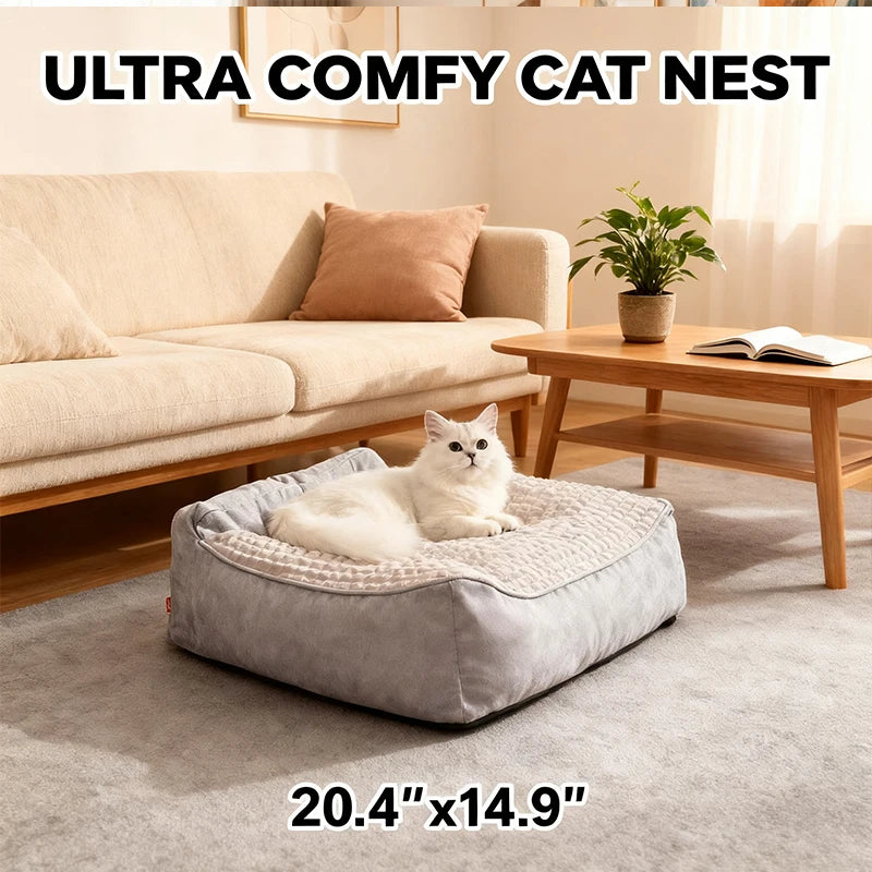 Luxury Extra-Large 120cm Orthopedic Dog Bed, Comfortable Pet Sofa Bed, Durable Pet Furniture, Supplies